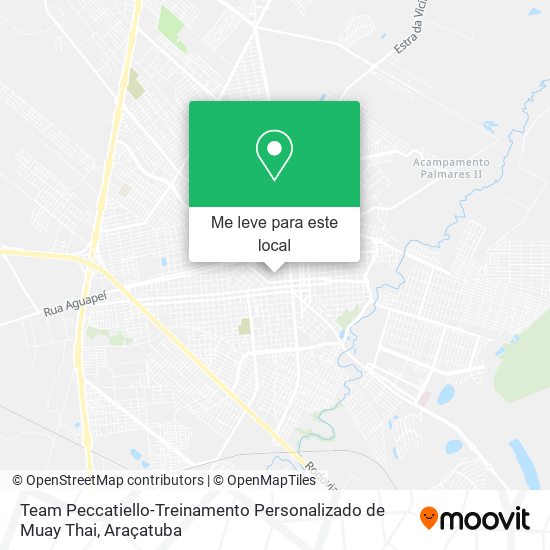 Team Peccatiello-Treinamento Personalizado de Muay Thai mapa