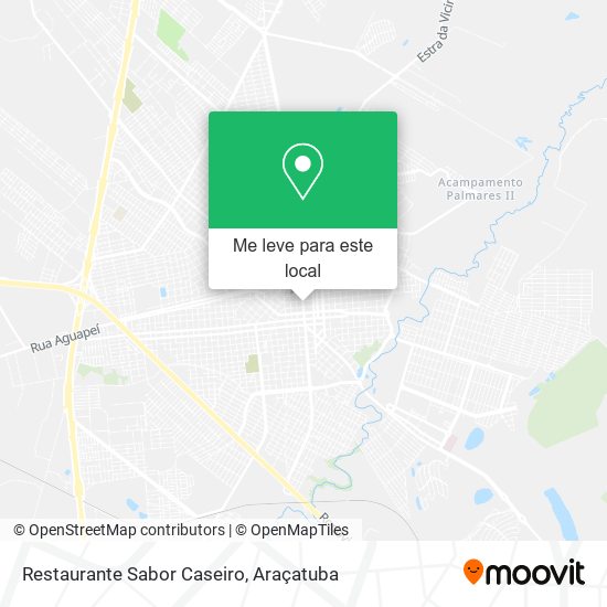 Restaurante Sabor Caseiro mapa