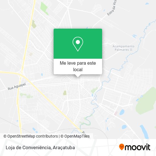 Loja de Conveniência mapa