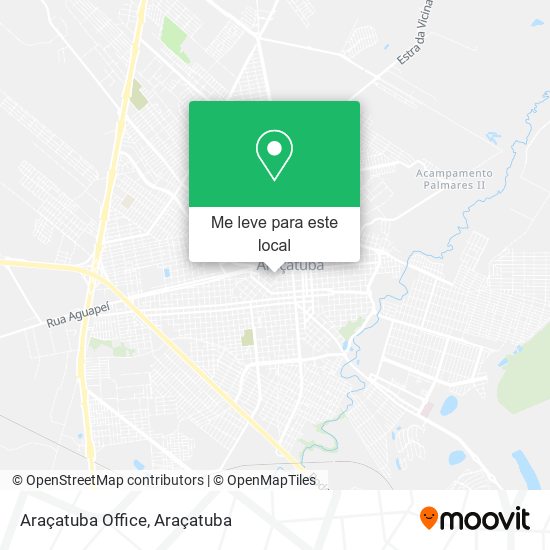 Araçatuba Office mapa