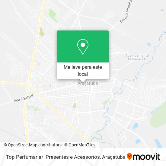 Top Perfumaria / , Presentes e Acessorios mapa