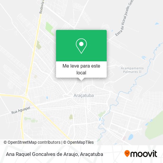 Ana Raquel Goncalves de Araujo mapa