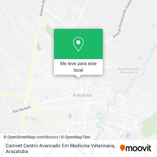 Camvet Centro Avancado Em Medicina Veterinaria mapa