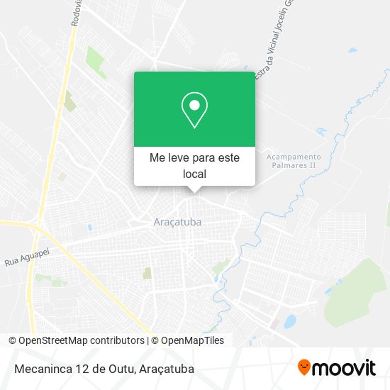 Mecaninca 12 de Outu mapa