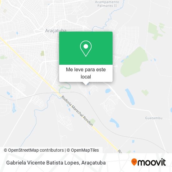 Gabriela Vicente Batista Lopes mapa