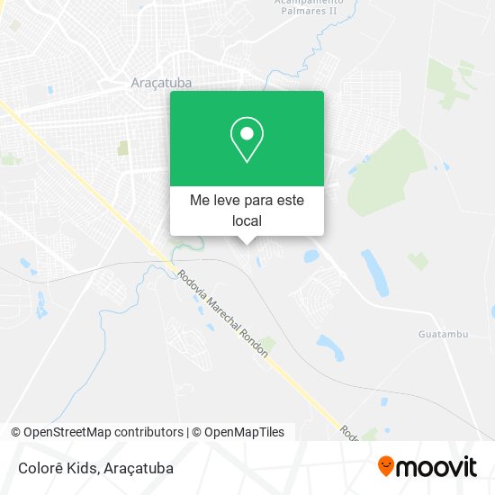 Colorê Kids mapa