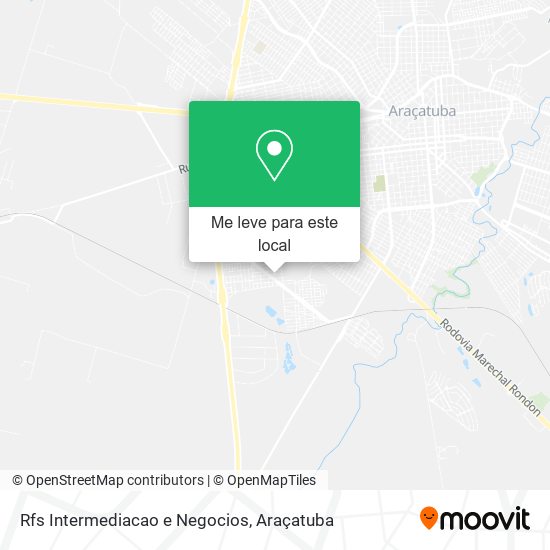 Rfs Intermediacao e Negocios mapa