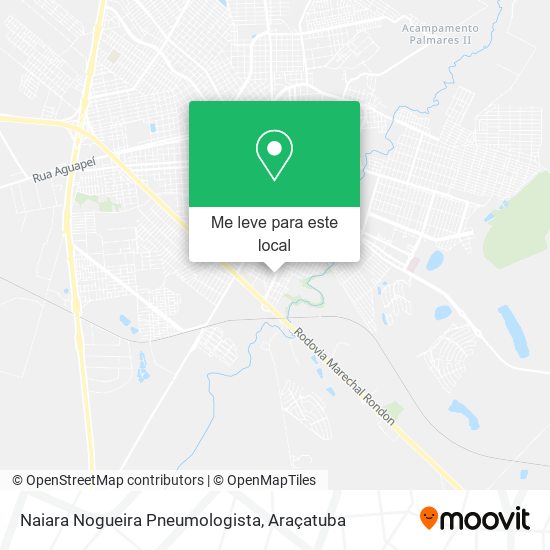 Naiara Nogueira Pneumologista mapa