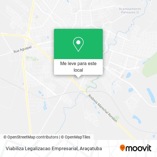 Viabiliza Legalizacao Empresarial mapa