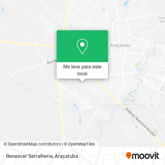 Renascer Serralheria mapa