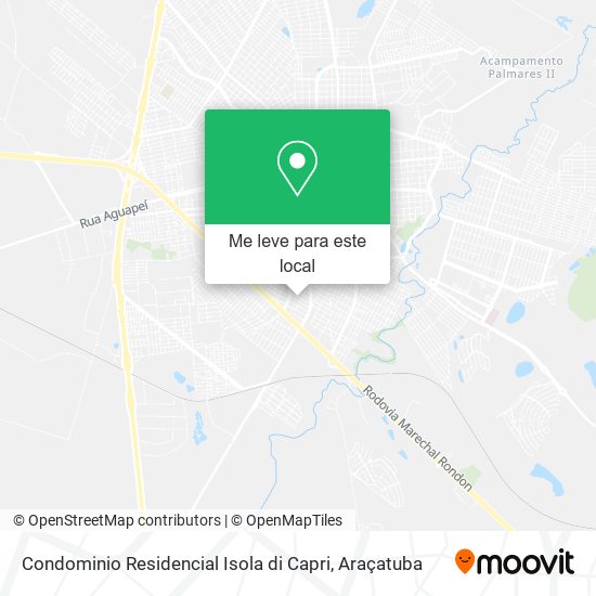 Condominio Residencial Isola di Capri mapa