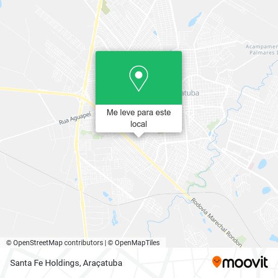 Santa Fe Holdings mapa