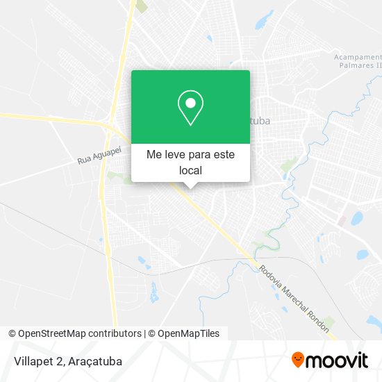 Villapet 2 mapa