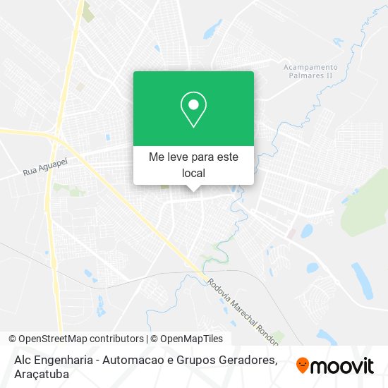 Alc Engenharia - Automacao e Grupos Geradores mapa