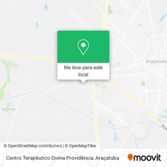 Centro Terapêutico Divina Providência mapa