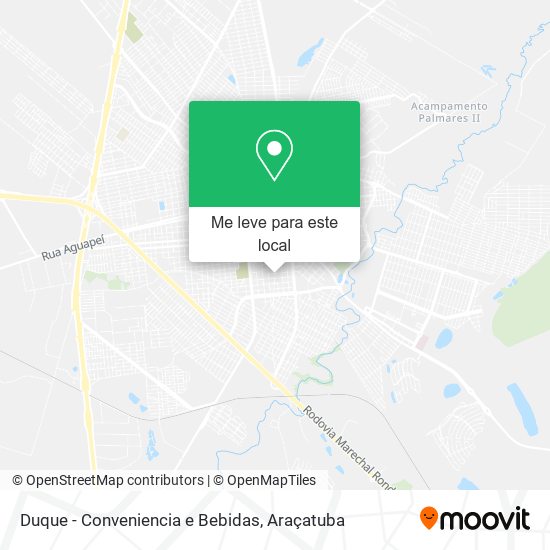 Duque - Conveniencia e Bebidas mapa