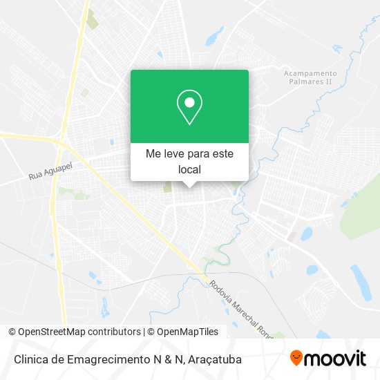 Clinica de Emagrecimento N & N mapa