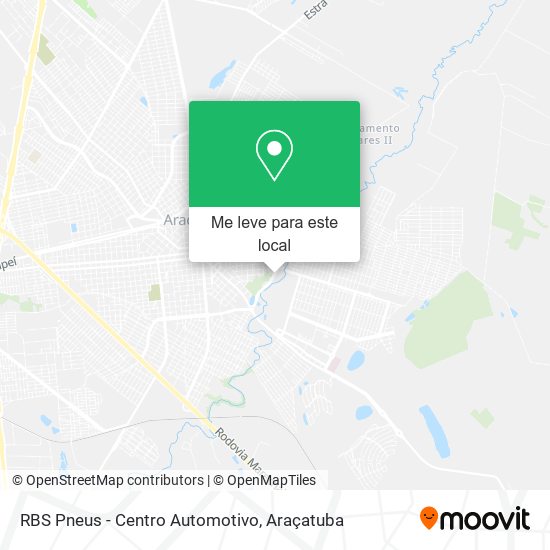 RBS Pneus - Centro Automotivo mapa