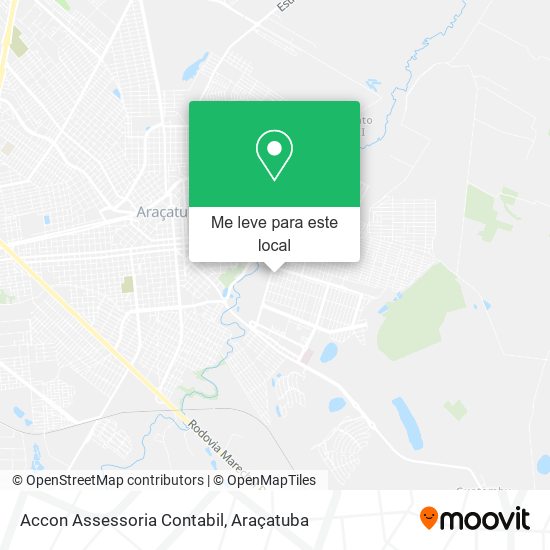 Accon Assessoria Contabil mapa