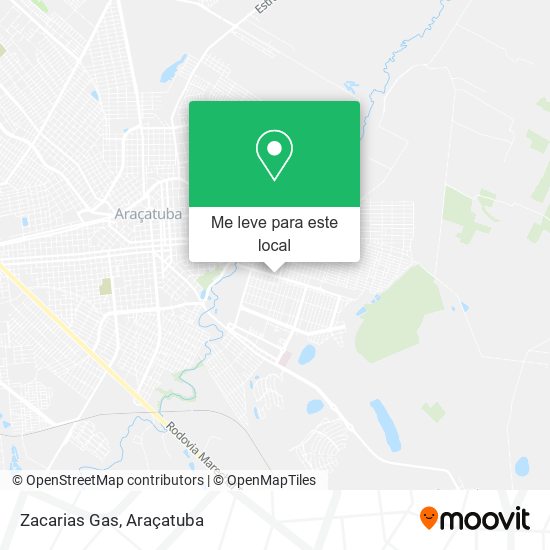 Zacarias Gas mapa