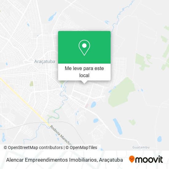 Alencar Empreendimentos Imobiliarios mapa