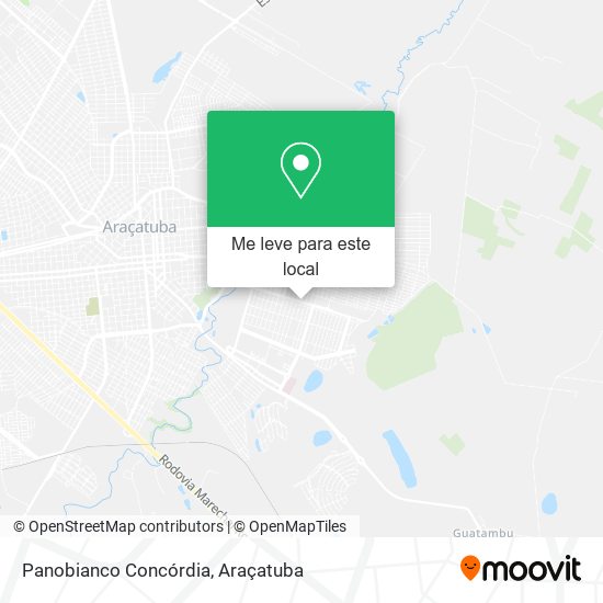 Panobianco Concórdia mapa