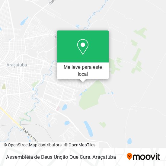 Assembléia de Deus Unção Que Cura mapa
