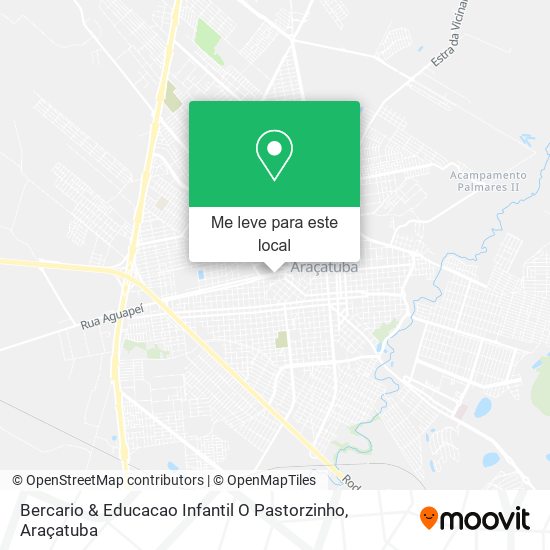 Bercario & Educacao Infantil O Pastorzinho mapa