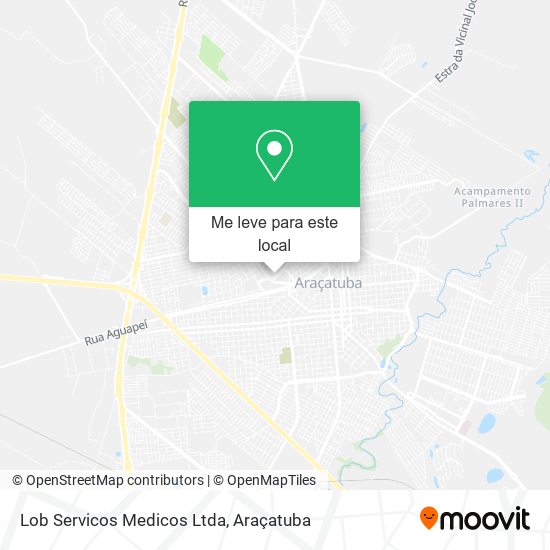 Lob Servicos Medicos Ltda mapa