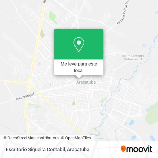 Escritório Siqueira Contábil mapa