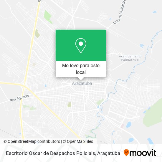 Escritorio Oscar de Despachos Policiais mapa