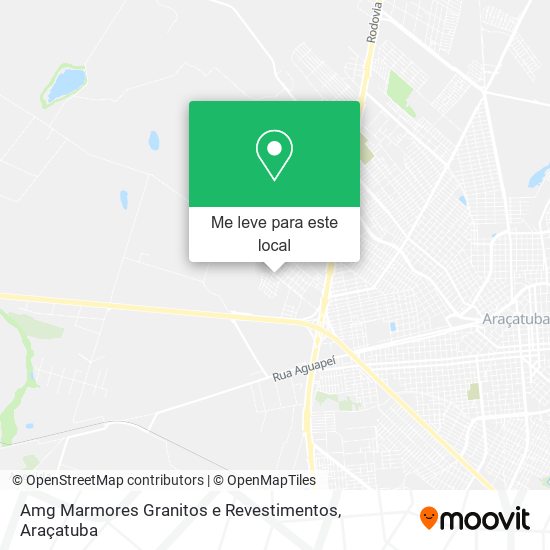 Amg Marmores Granitos e Revestimentos mapa