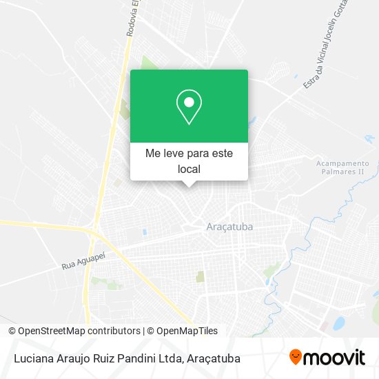 Luciana Araujo Ruiz Pandini Ltda mapa