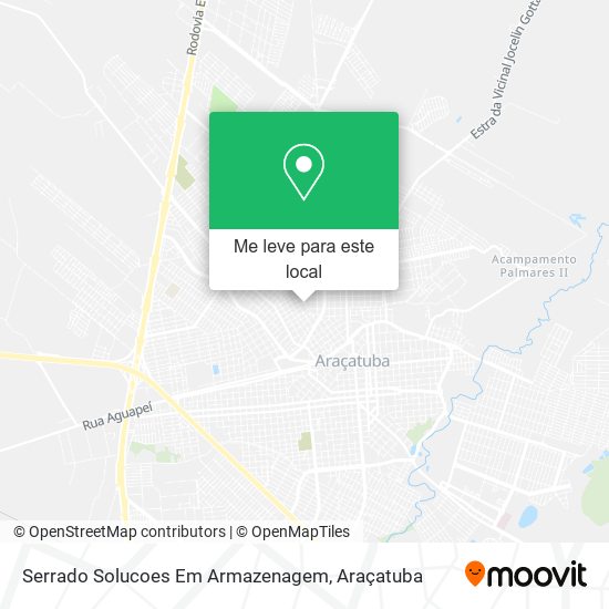 Serrado Solucoes Em Armazenagem mapa