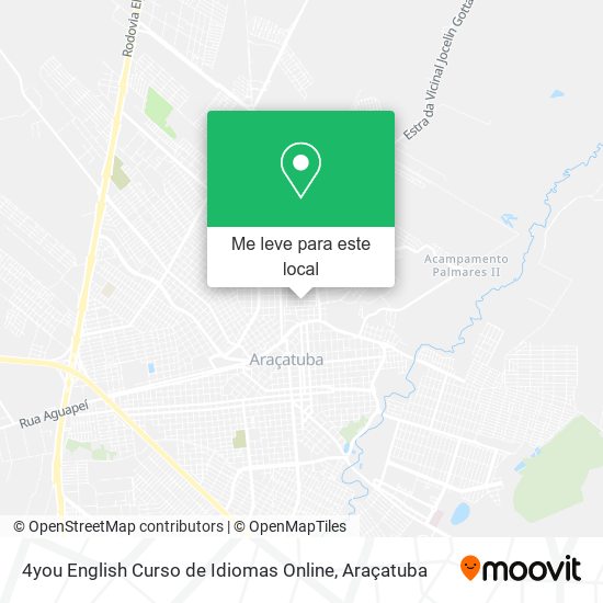 4you English Curso de Idiomas Online mapa