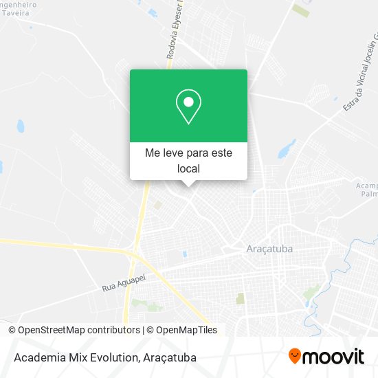 Academia Mix Evolution mapa