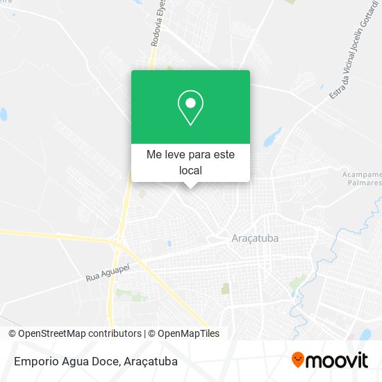 Emporio Agua Doce mapa