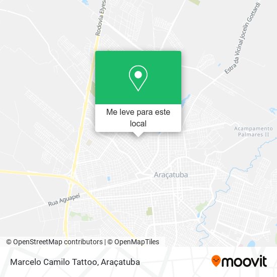 Marcelo Camilo Tattoo mapa