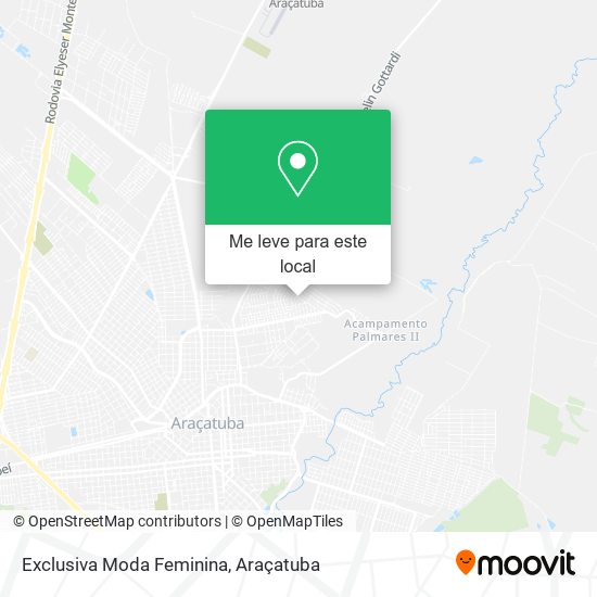 Exclusiva Moda Feminina mapa