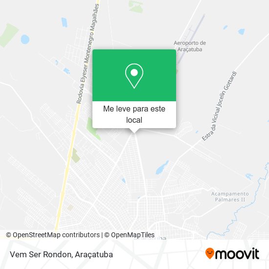 Vem Ser Rondon mapa