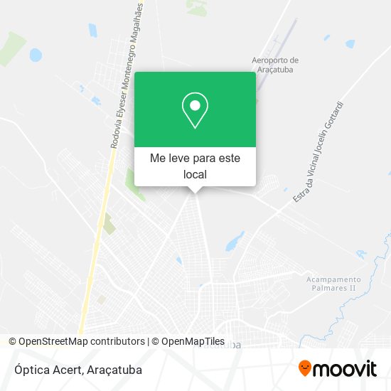 Óptica Acert mapa