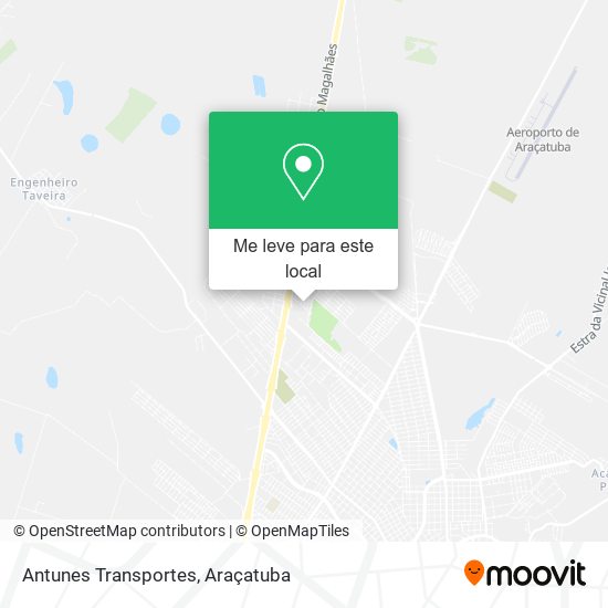 Antunes Transportes mapa