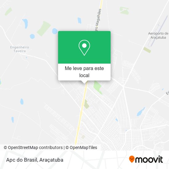 Apc do Brasil mapa