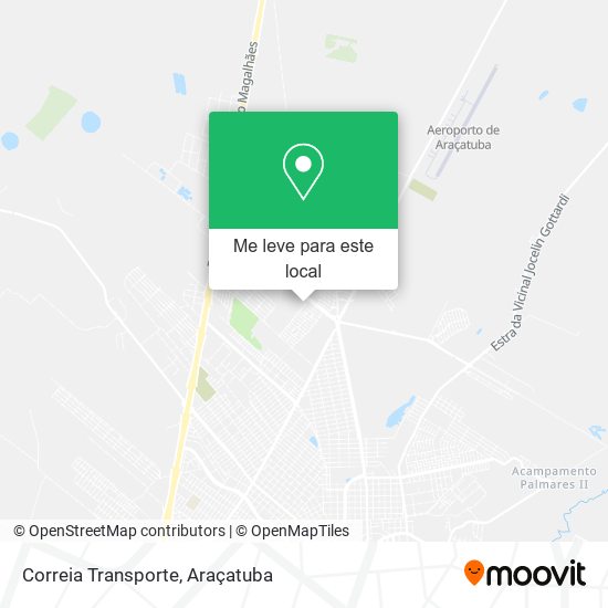 Correia Transporte mapa