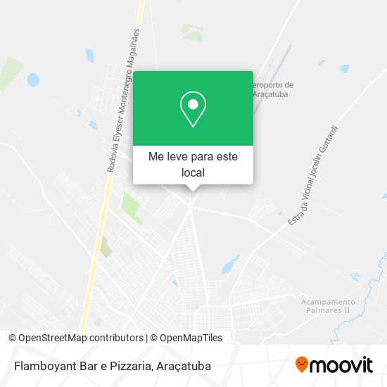 Flamboyant Bar e Pizzaria mapa