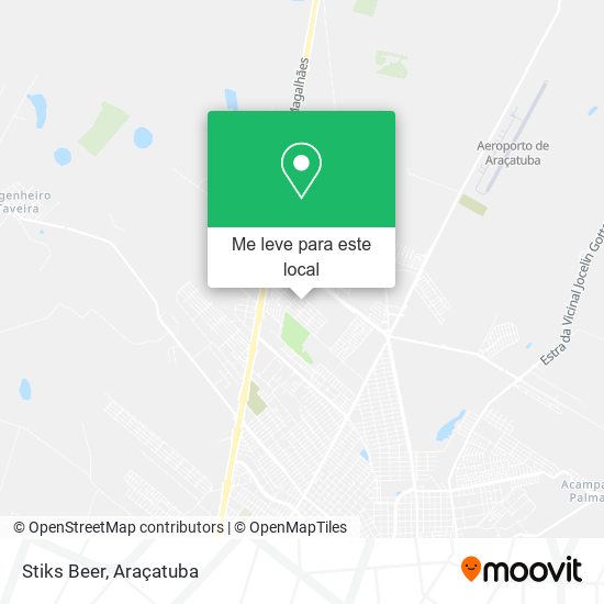Stiks Beer mapa