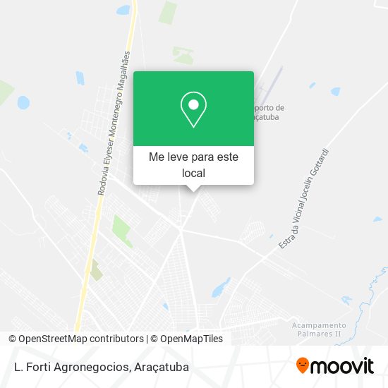 L. Forti Agronegocios mapa