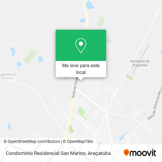 Condominio Residencial San Marino mapa