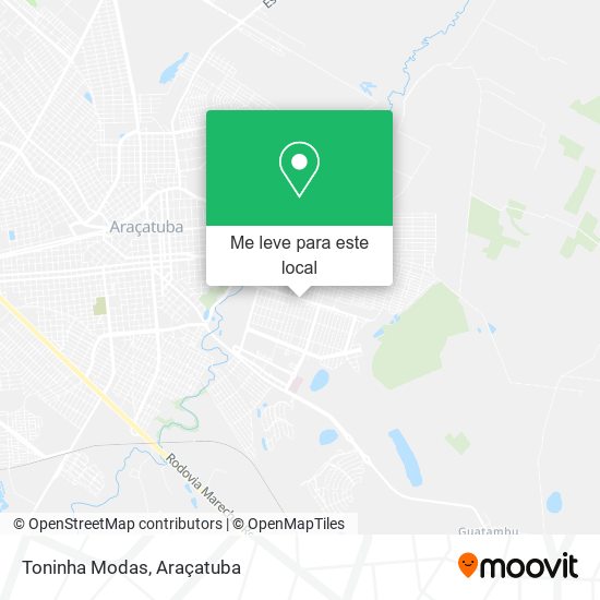 Toninha Modas mapa