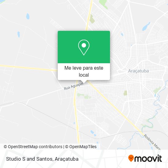 Studio S and Santos mapa